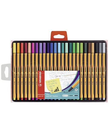 Stabilo 88 Plumones 25 Piezas