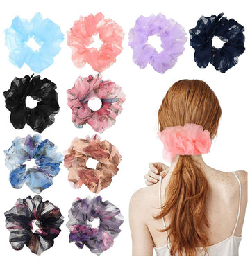 Set De 10 Scrunchies XL