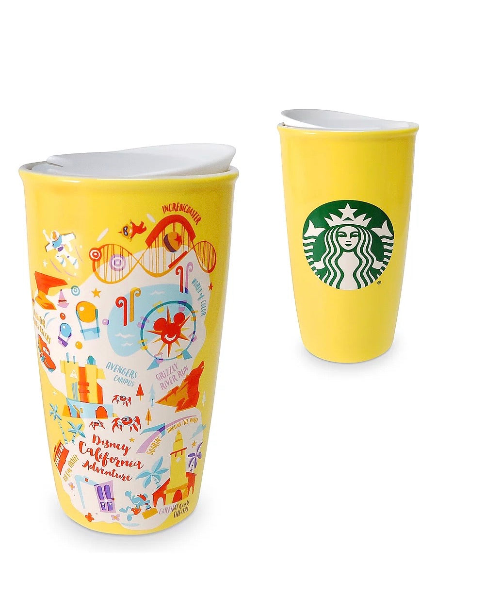 Disney Taza Starbucks California Adventure