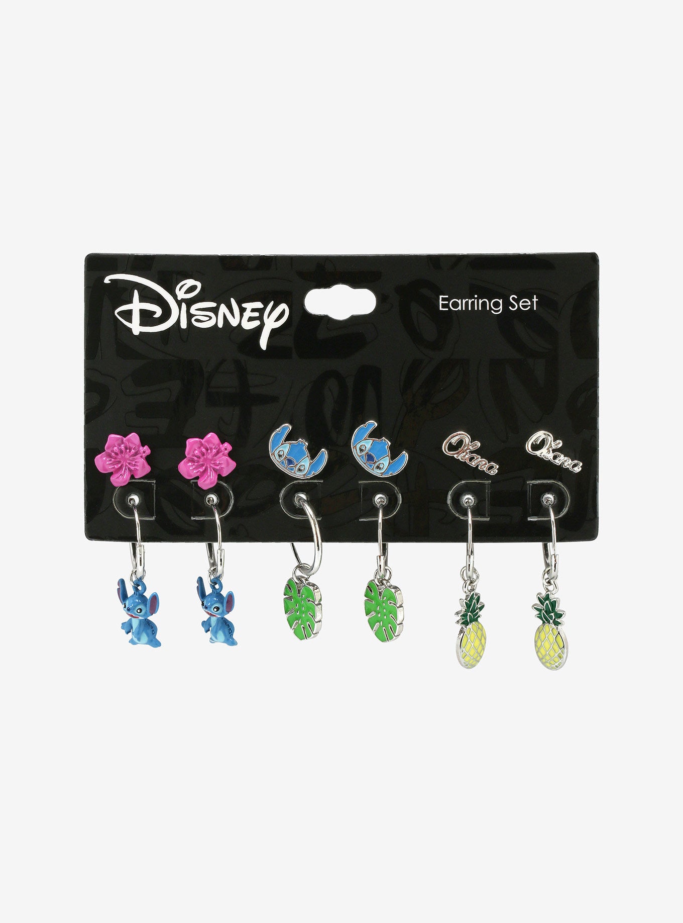Lilo & Stitch Aretes Stitch Hawaii Set