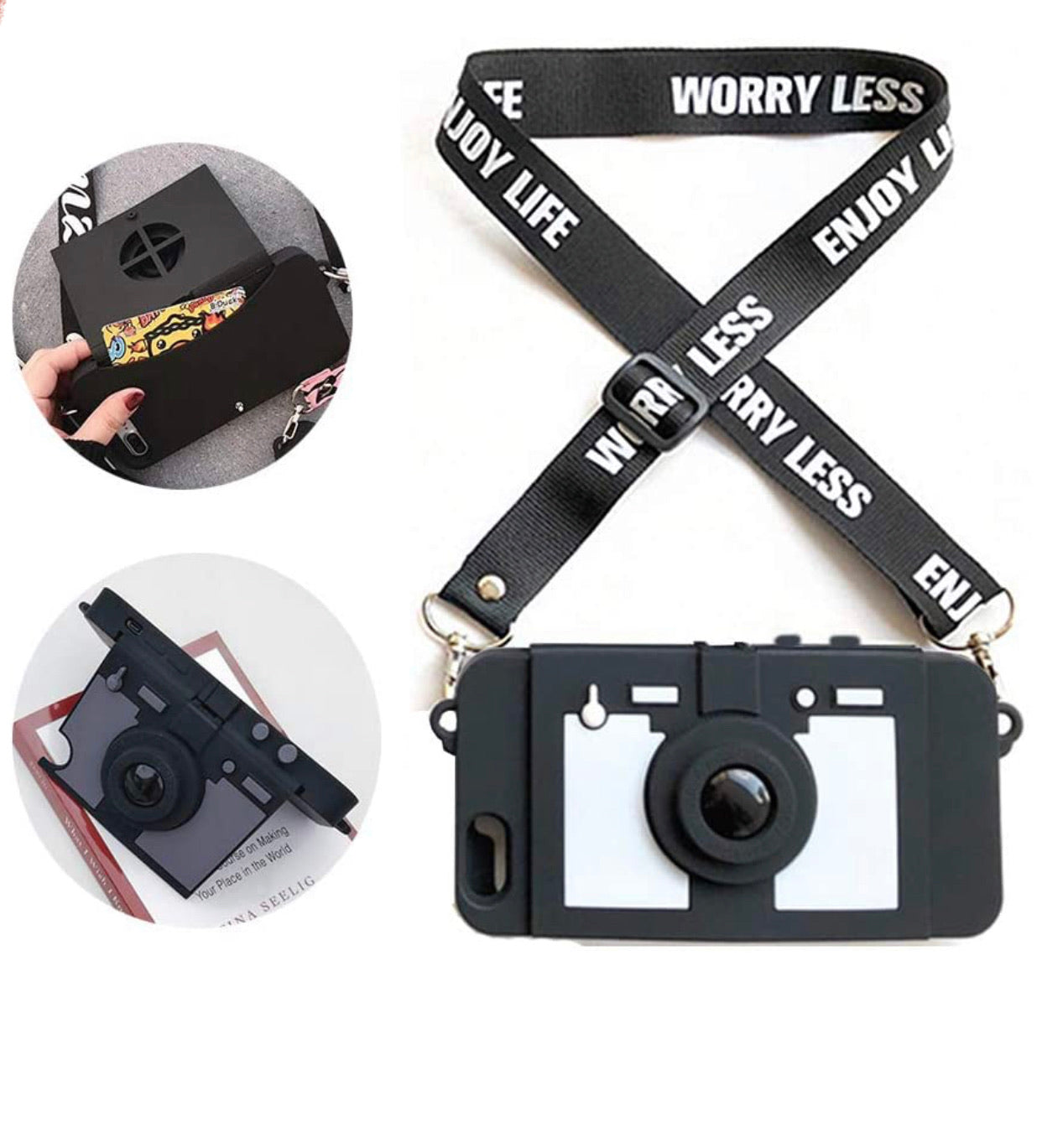 Cámara Case IPhone Con Correa