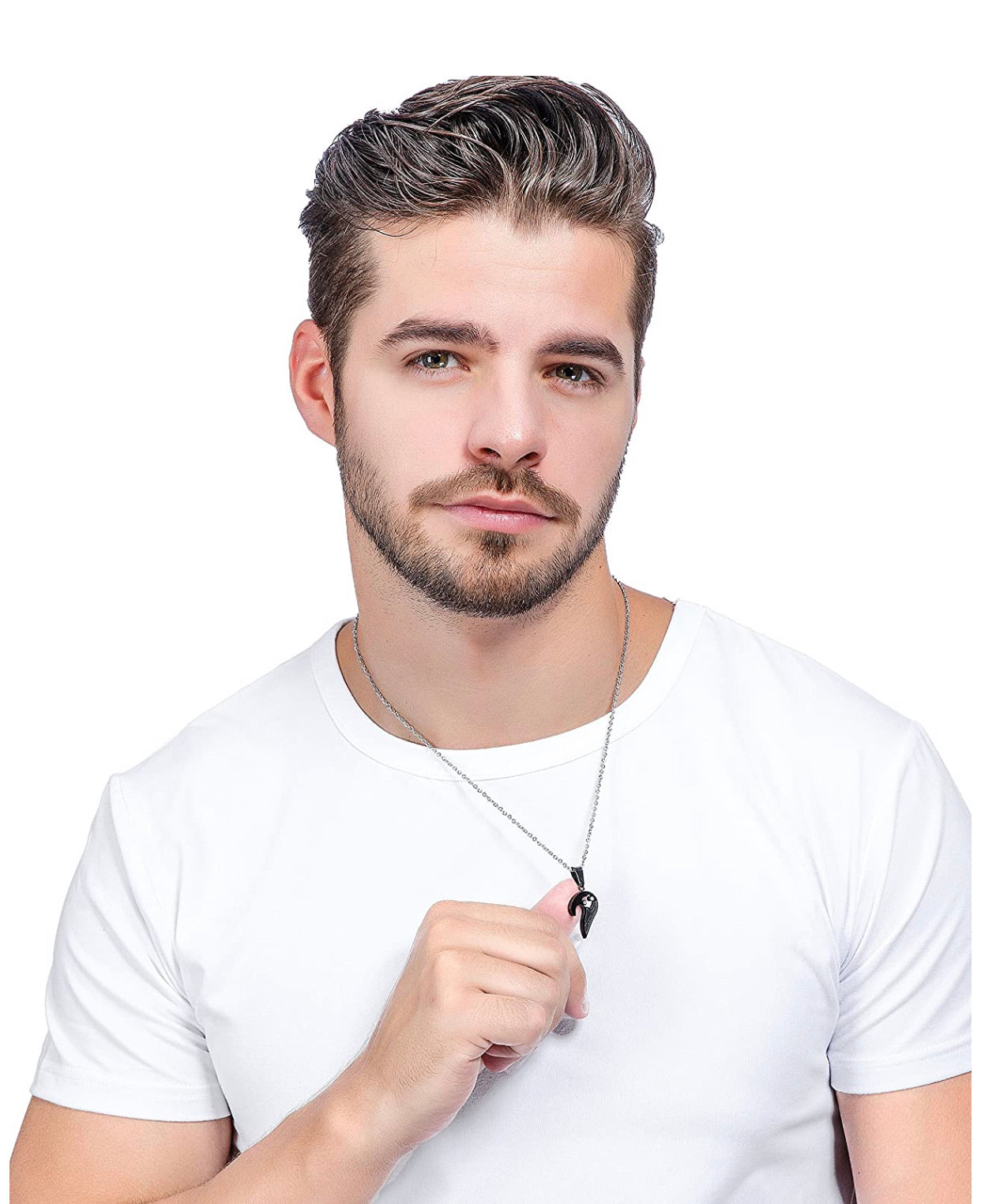Set De Collares Corazón Pareja