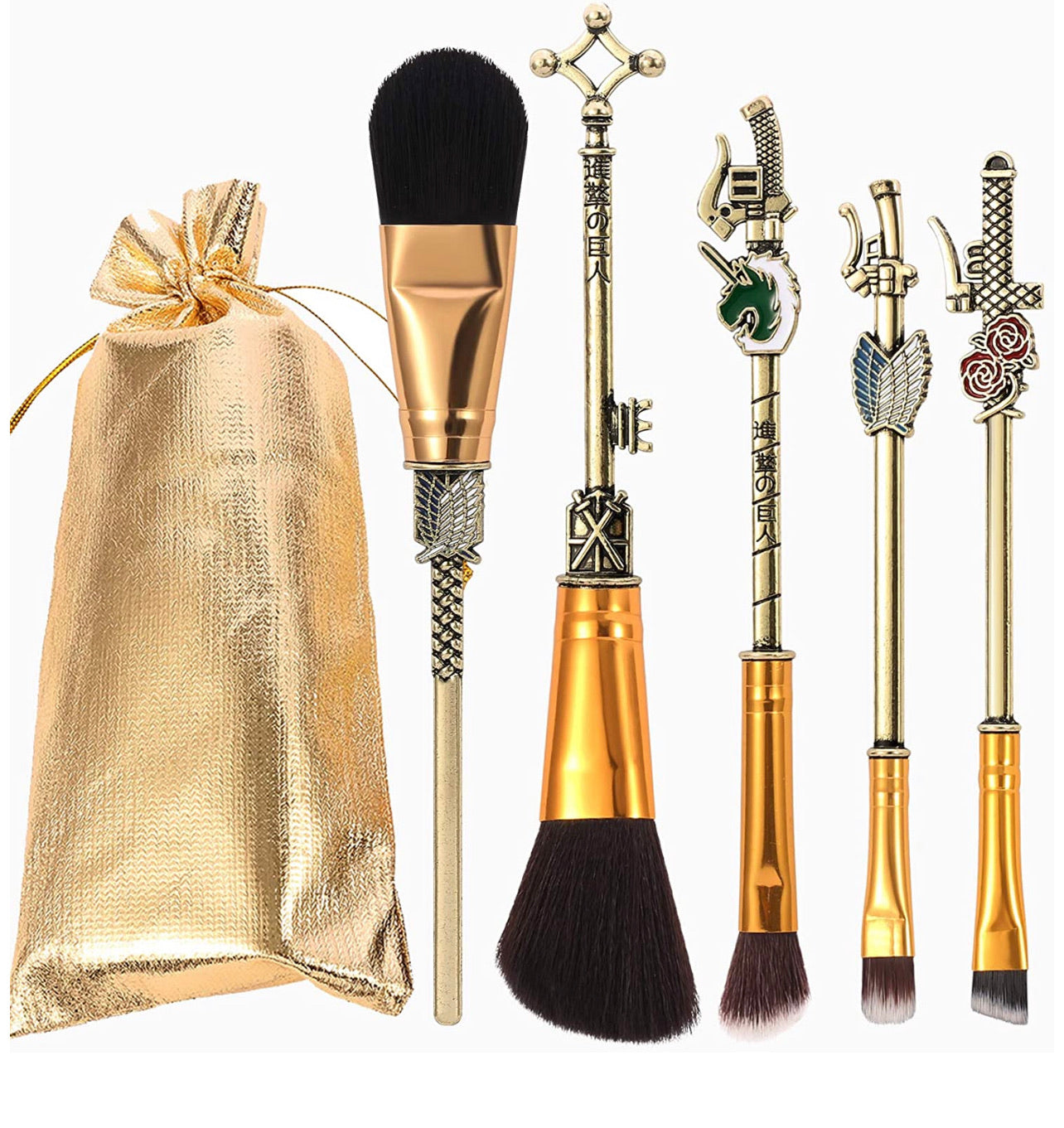 Ataque A Los Titanes Brochas Maquillaje