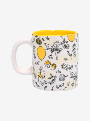 Winnie Pooh Taza Iconos