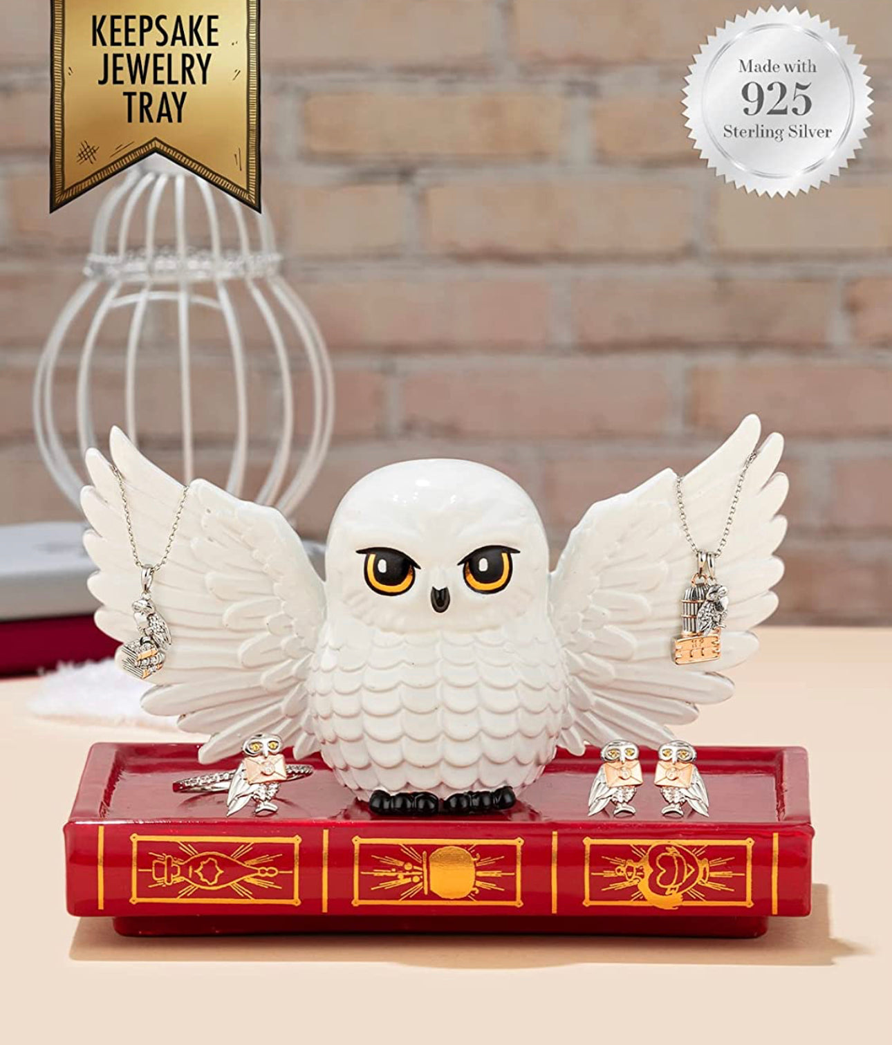 Harrry Potter Vela Mágica Joyero Hedwig