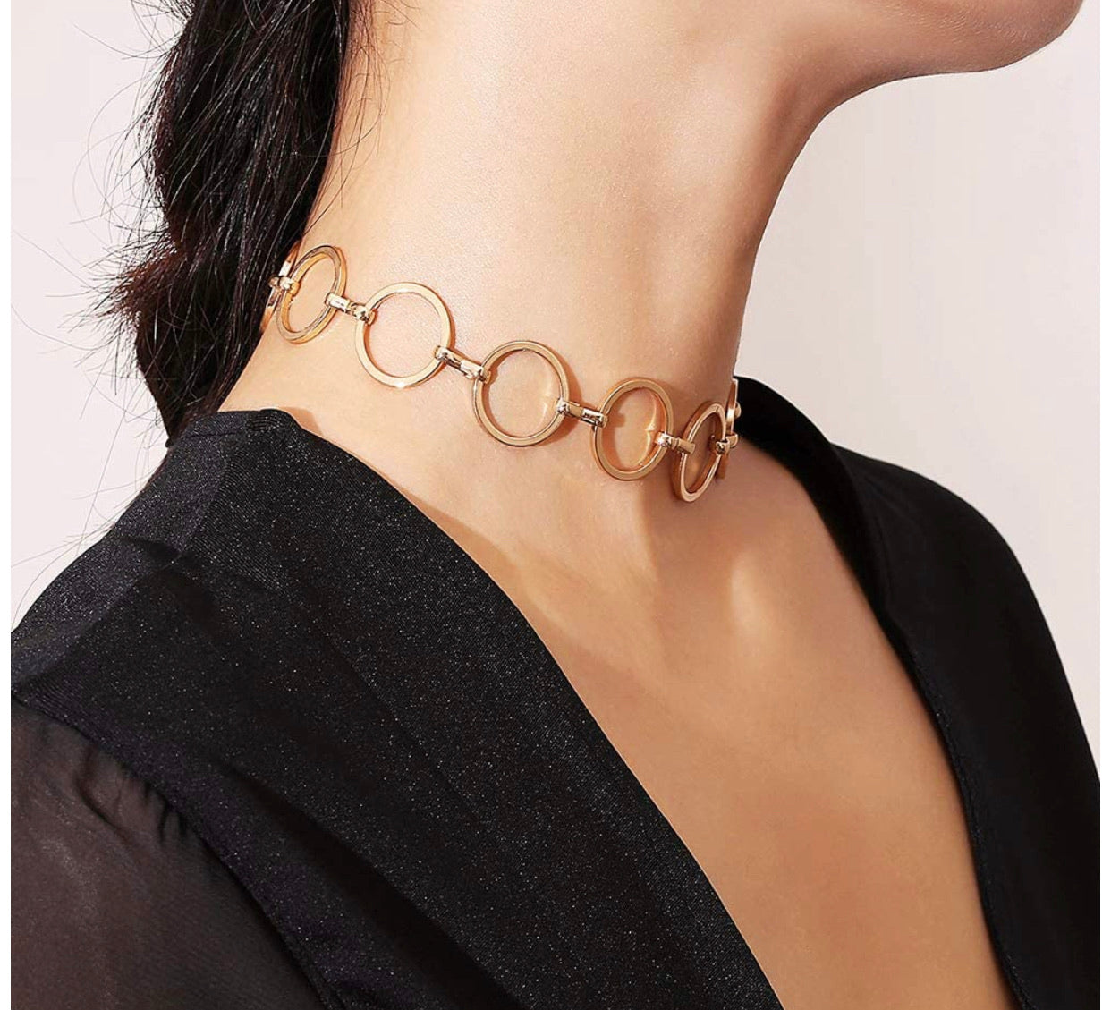 Collar Chocker Círculos Damay