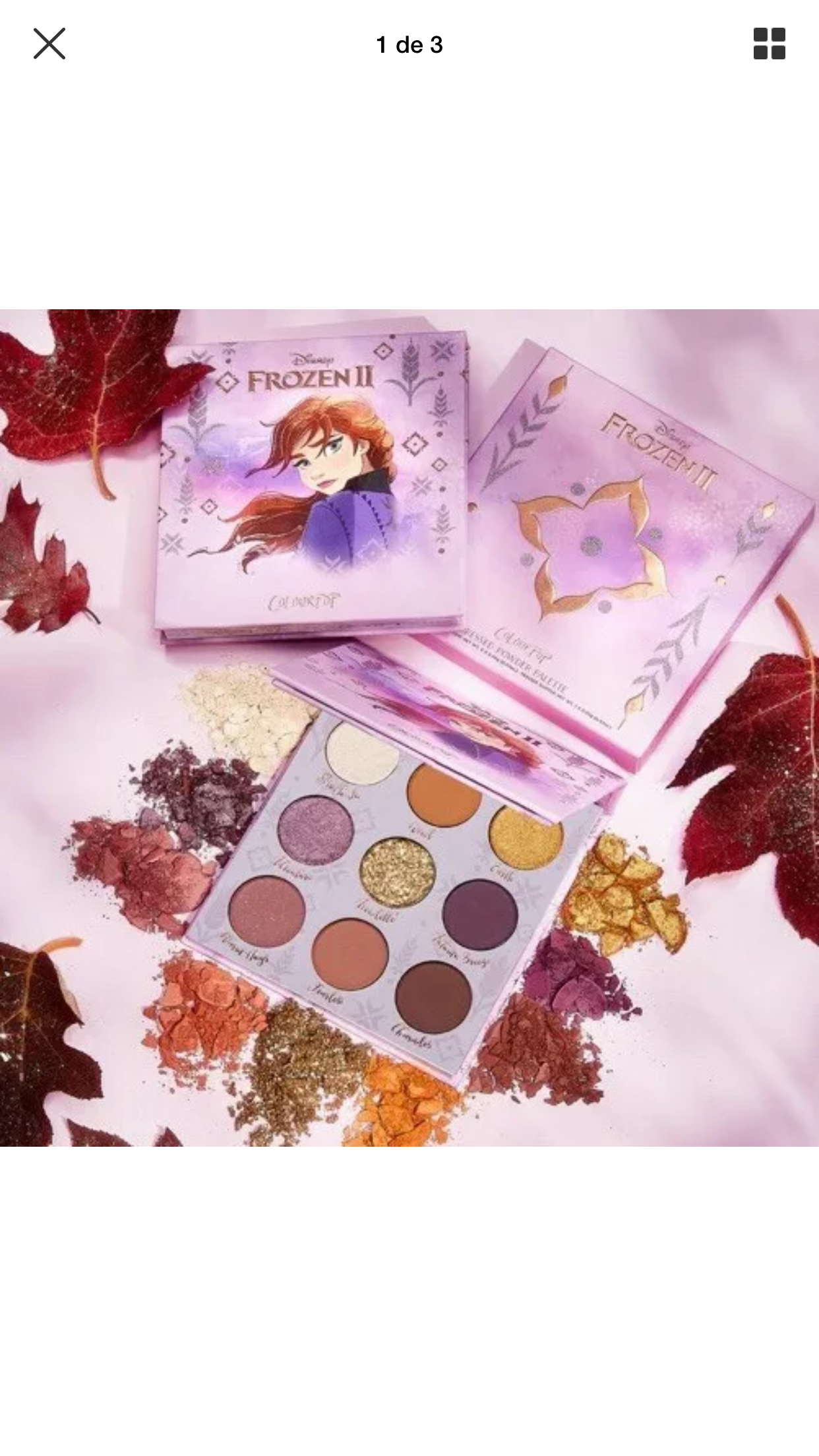 Paleta Frozen 2 Sombras ColourPop