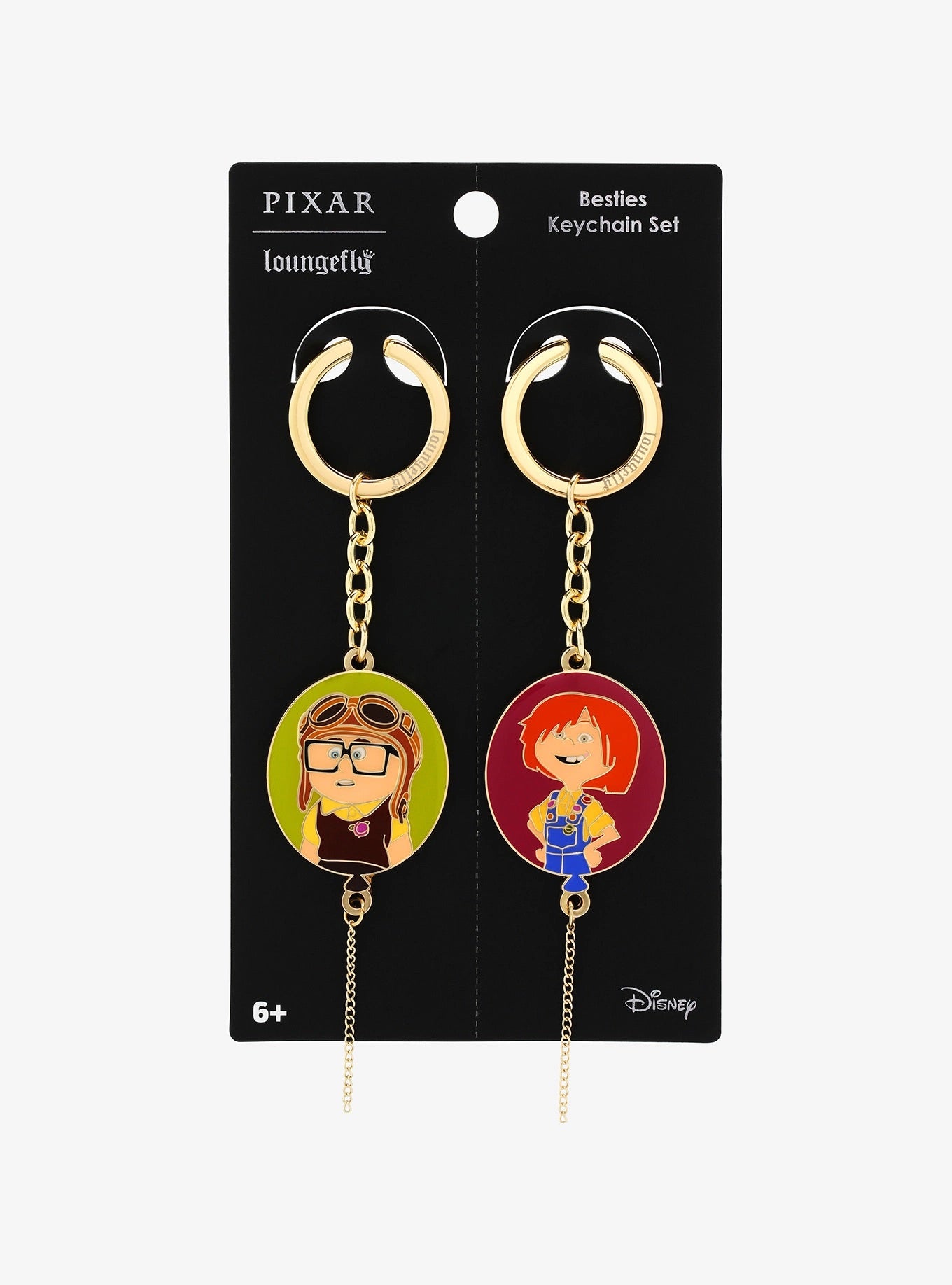 Up Pixar Set De Llaveros Carl y Ellie