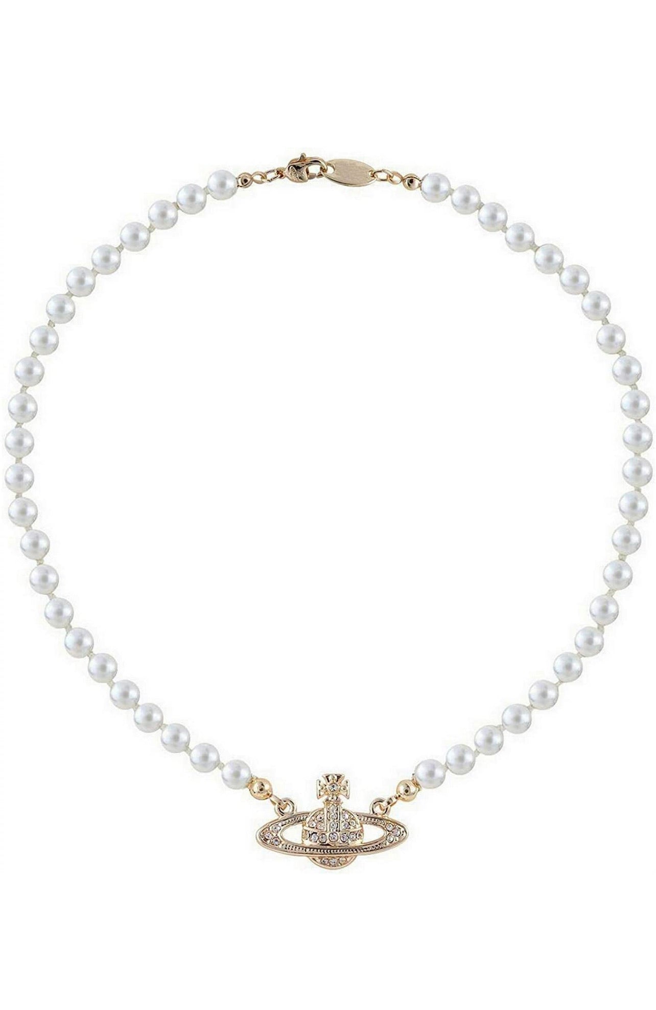 Collar Perlas Saturno