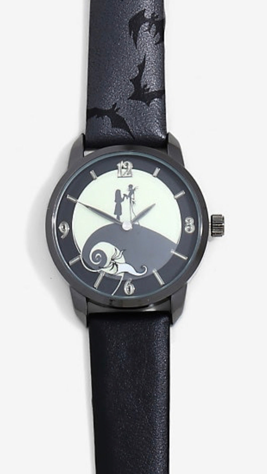 Reloj Extraño Mundo De Jack Brilla En Obscuridad