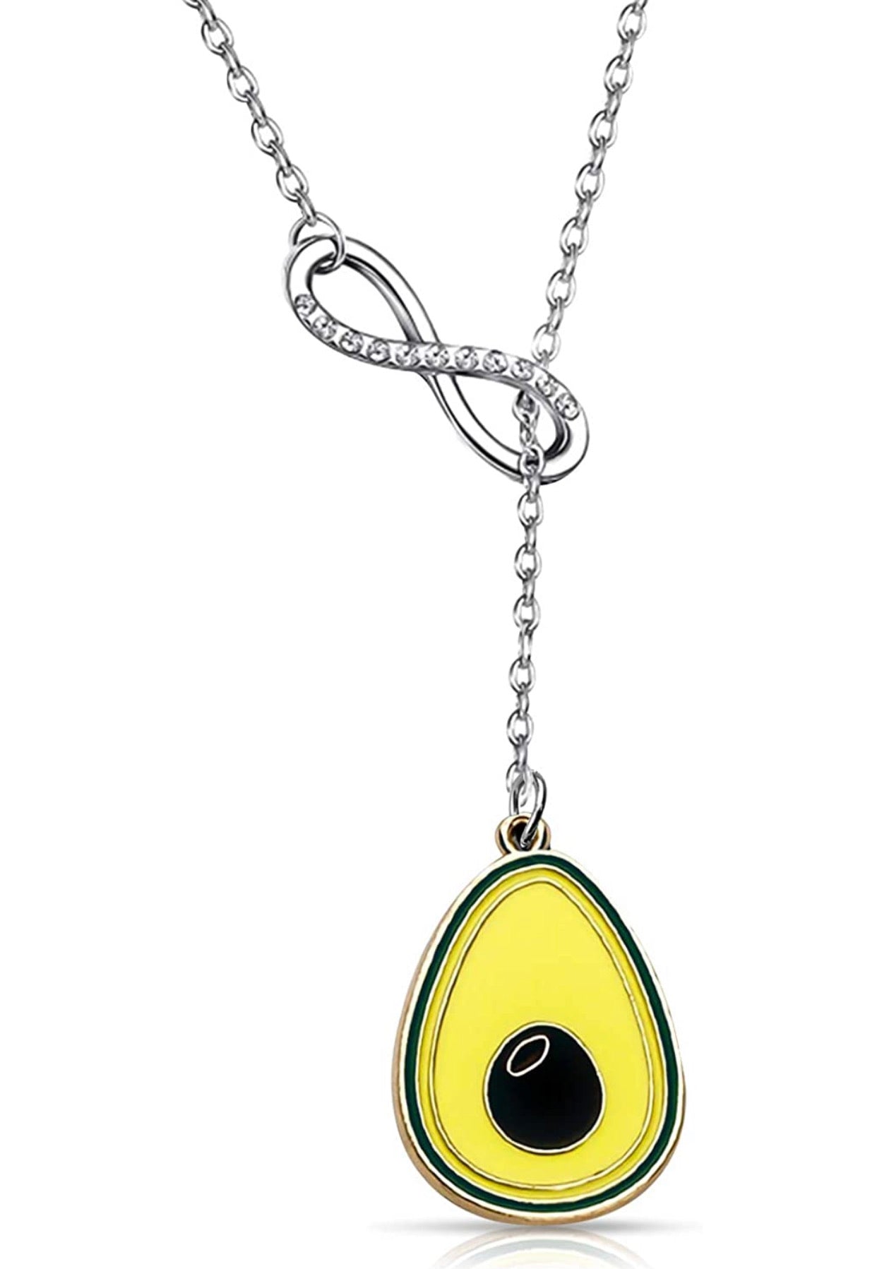 Collar Aguacate Infinito