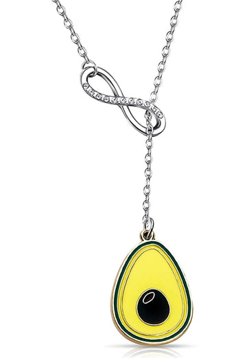 Collar Aguacate Infinito