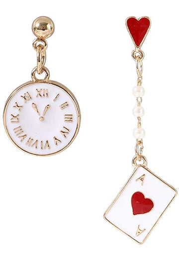 Alicia En El Pais De Las Maravillas Set de Aretes