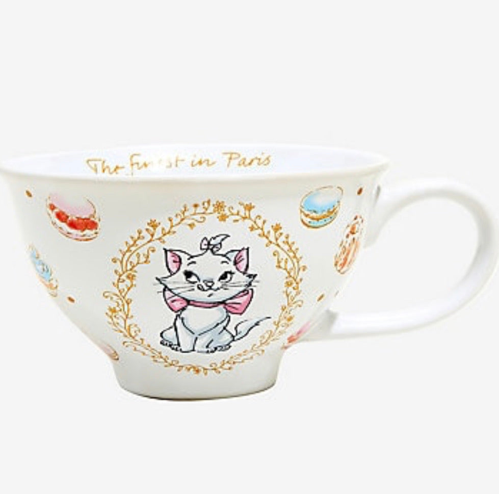 Marie Aristogatos Set De Taza y Plato