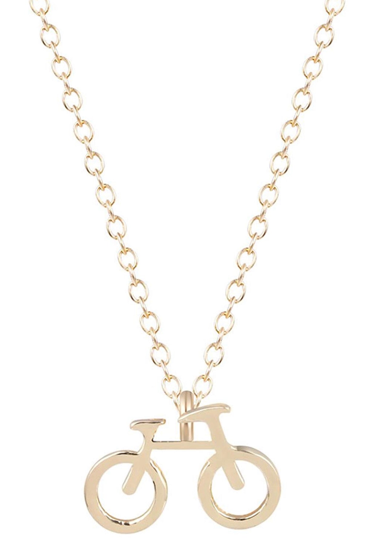 Collar Bicicleta Dorada