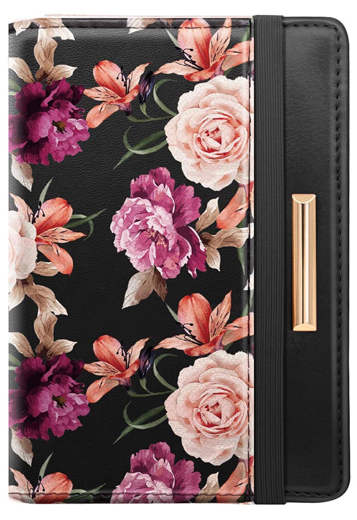 Porta Pasaportes Flores