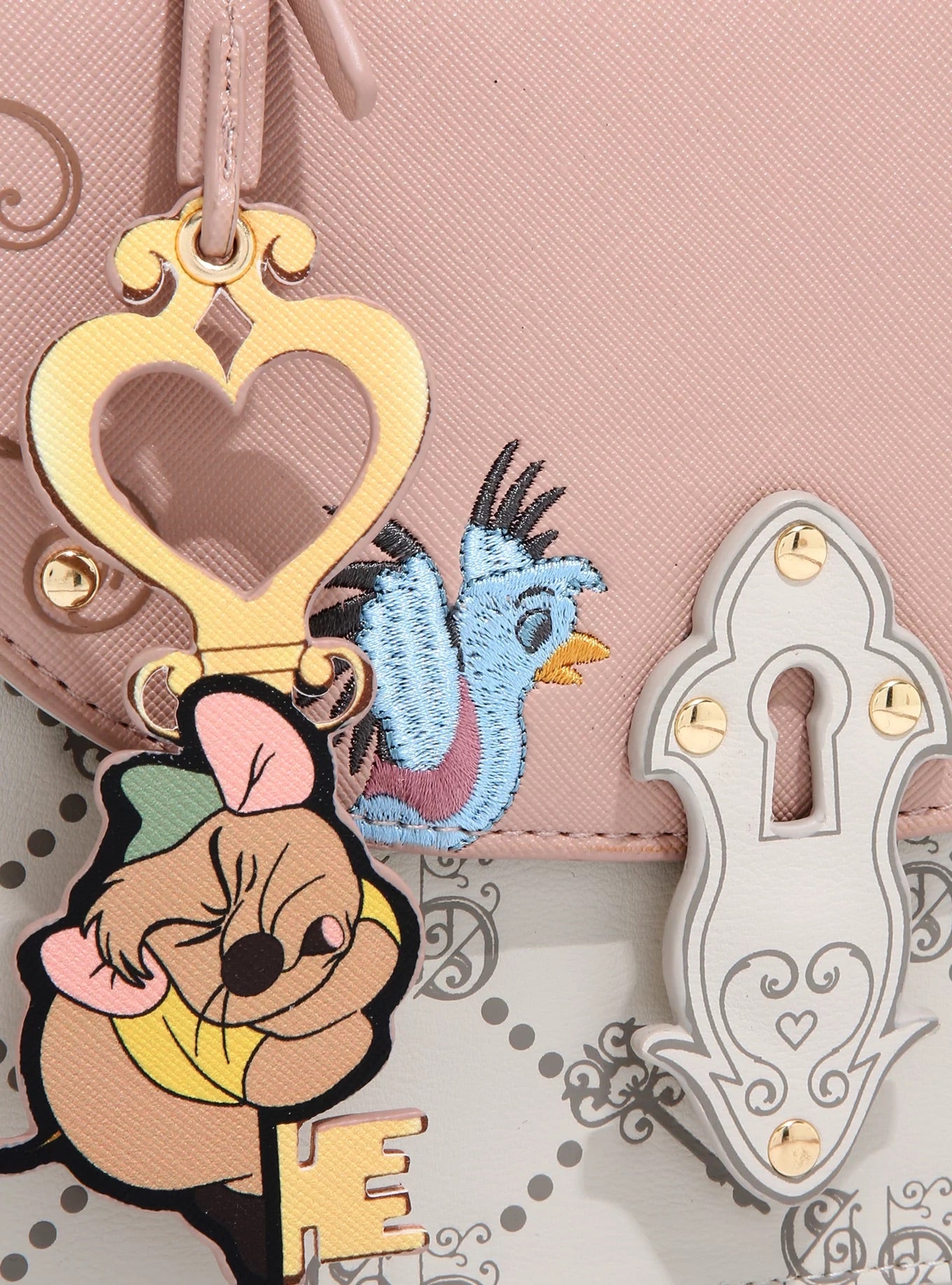 Cenicienta Bolso Crossbody Rosa Pastel