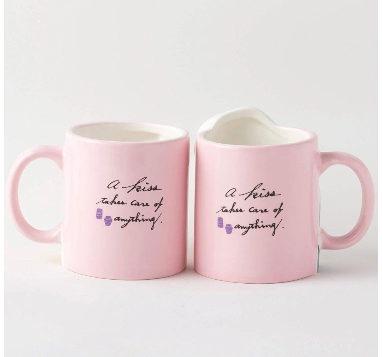 Enredados Set de Tazas Rapunzel Beso Pareja