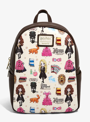 Harry Potter Mochila Luna Lovegood Y Hermione