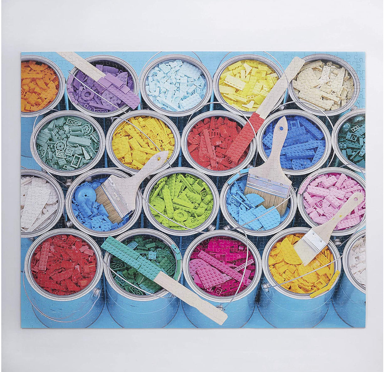 Rompecabezas Lego Pintura