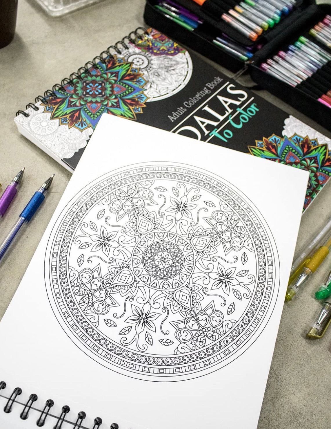 Cuaderno Para Dibujar Mándalas