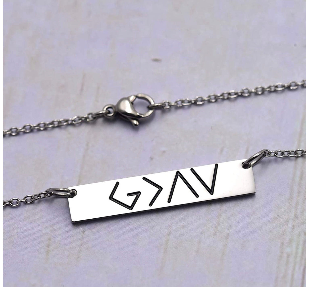 Collar Dios Es Más Grande