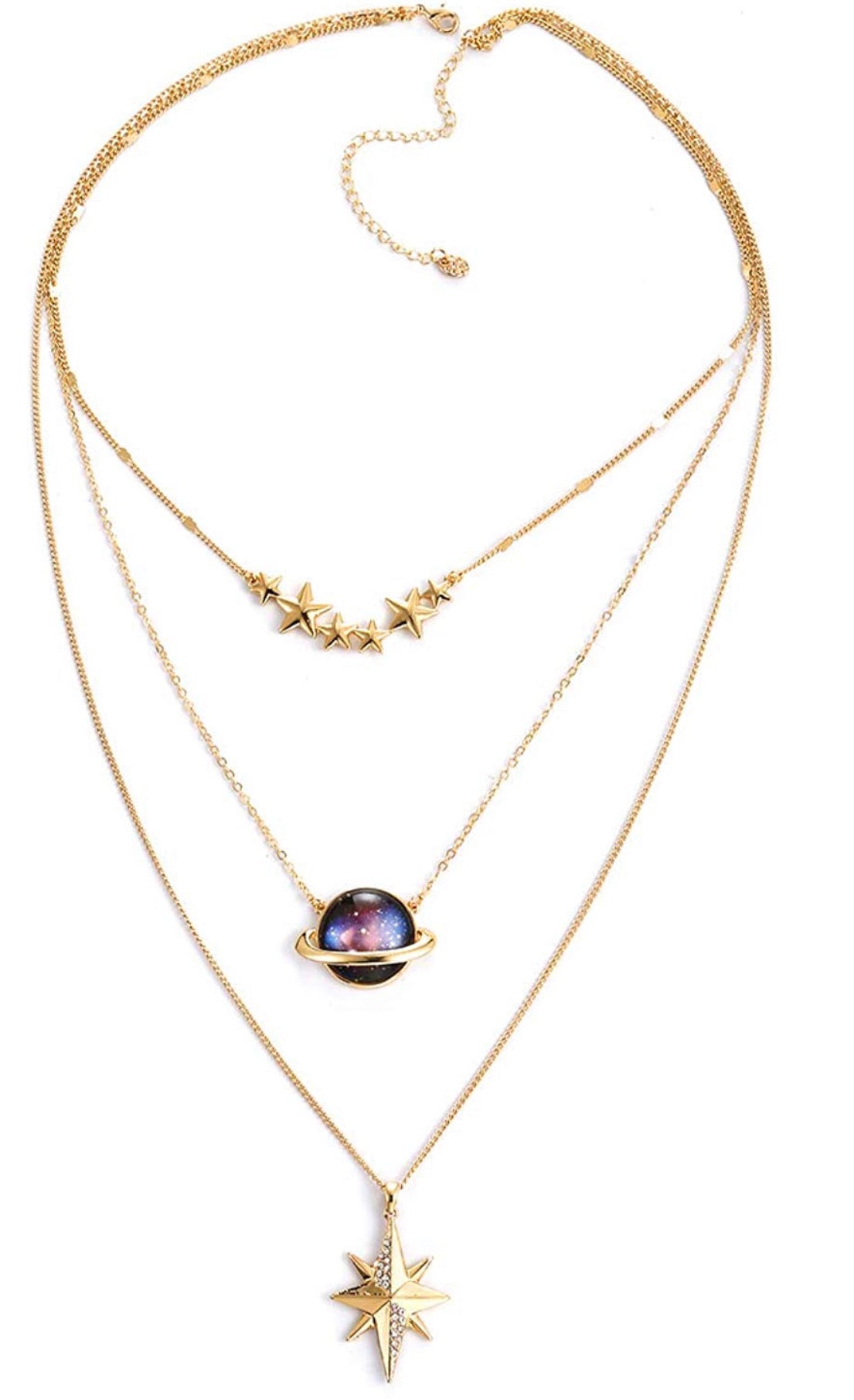 Collar Galaxia Layers Estrella