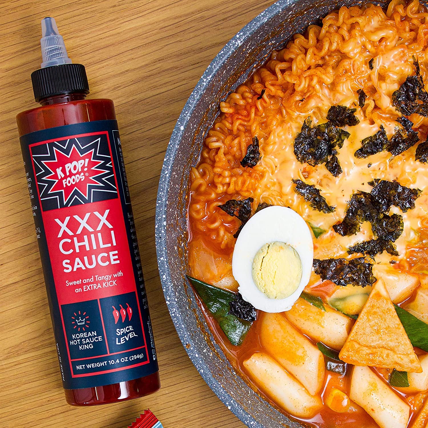 KPOP Foods XXX Chili Sauce, Gochujang Chili Paste, Korean Food