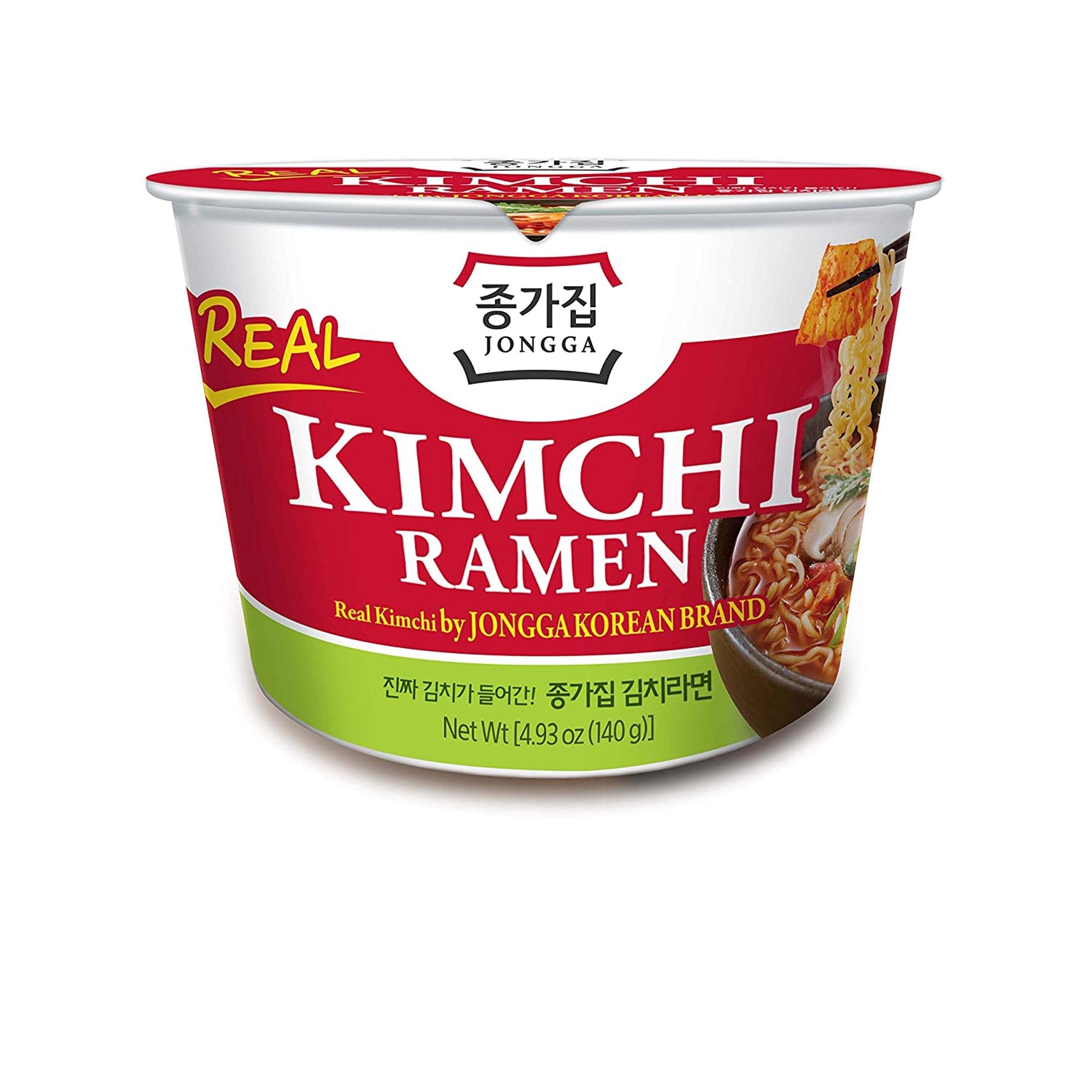 Jongga Korean Kimchi Ramen (noodle soup) with Real Kimchi (6)