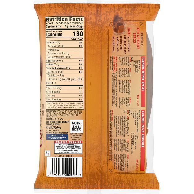Kraft Baking Caramels - 11oz