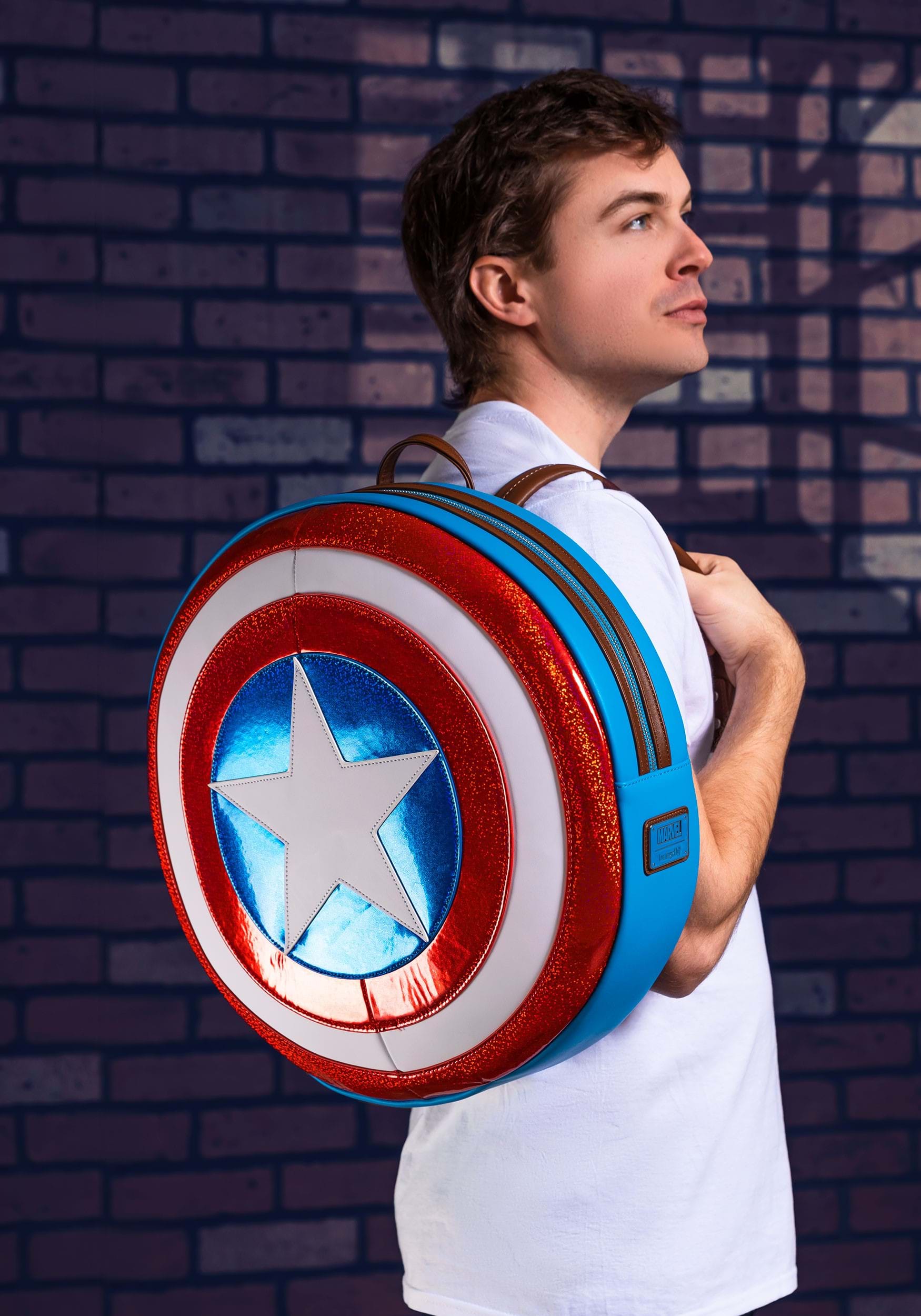 Capitan America Mochila Escudo