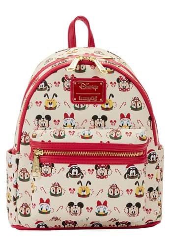 Mickey Mouse Mochila Navidad Chocolate Con Orejas
