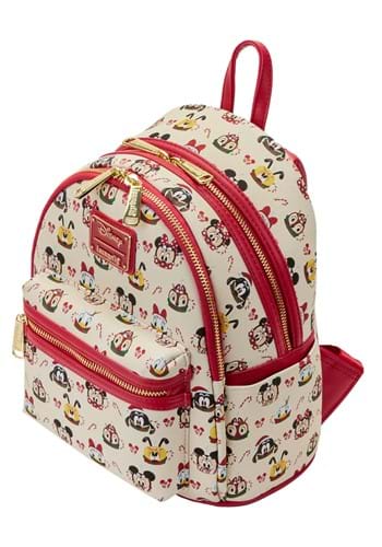 Mickey Mouse Mochila Navidad Chocolate Con Orejas