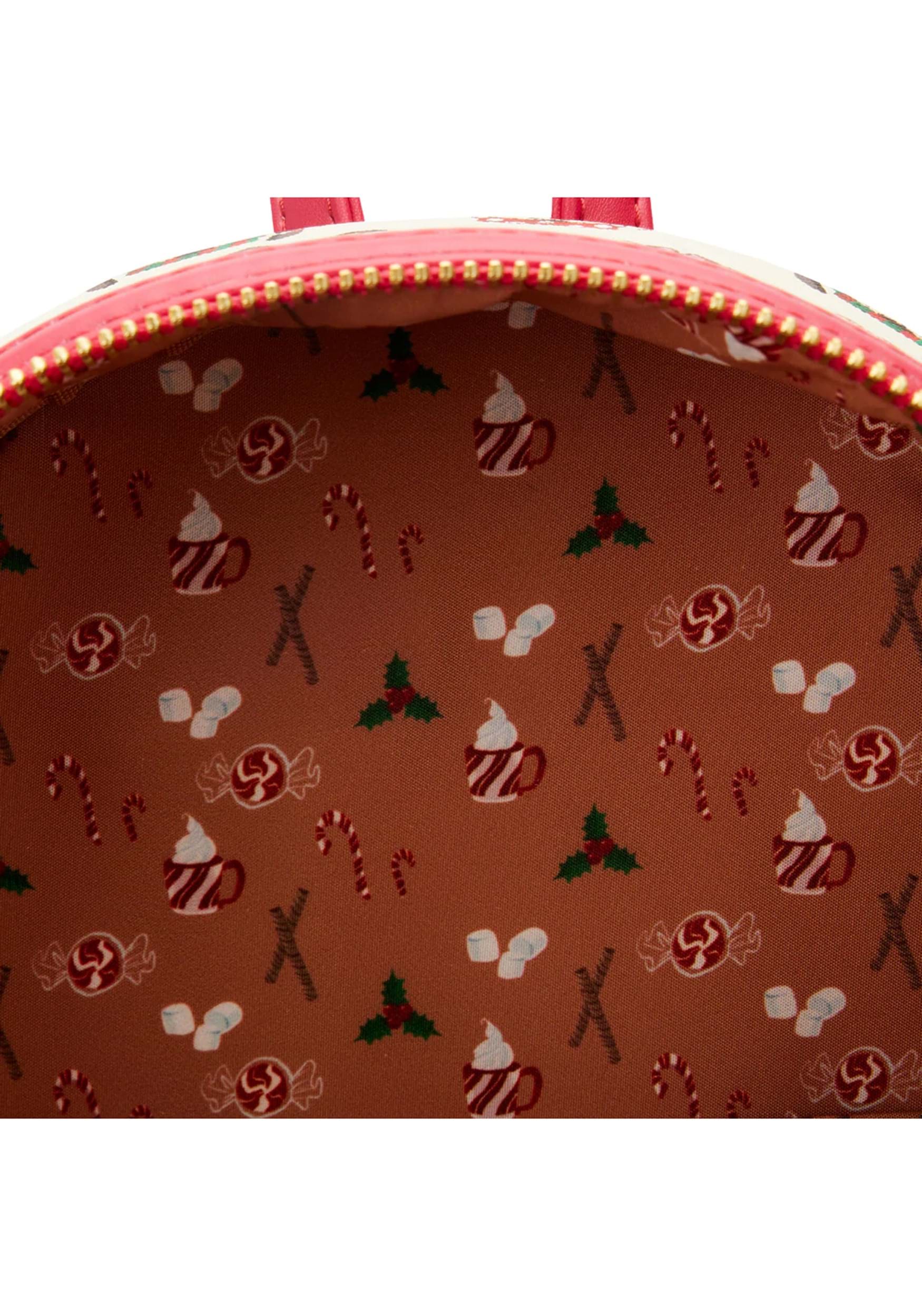 Mickey Mouse Mochila Navidad Chocolate Con Orejas