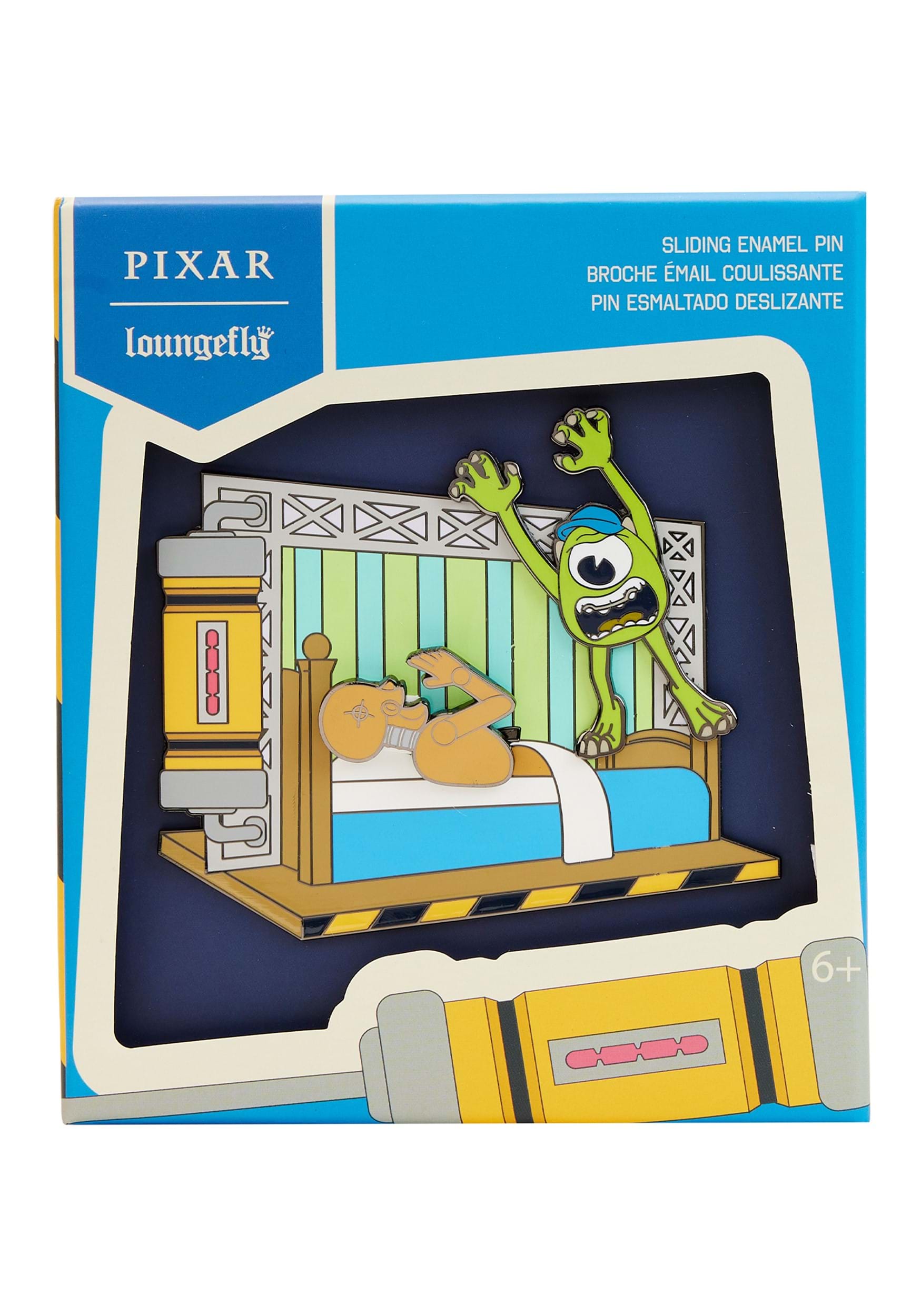 Loungefly Pixar Monsters University Scare Games 3"  Pin