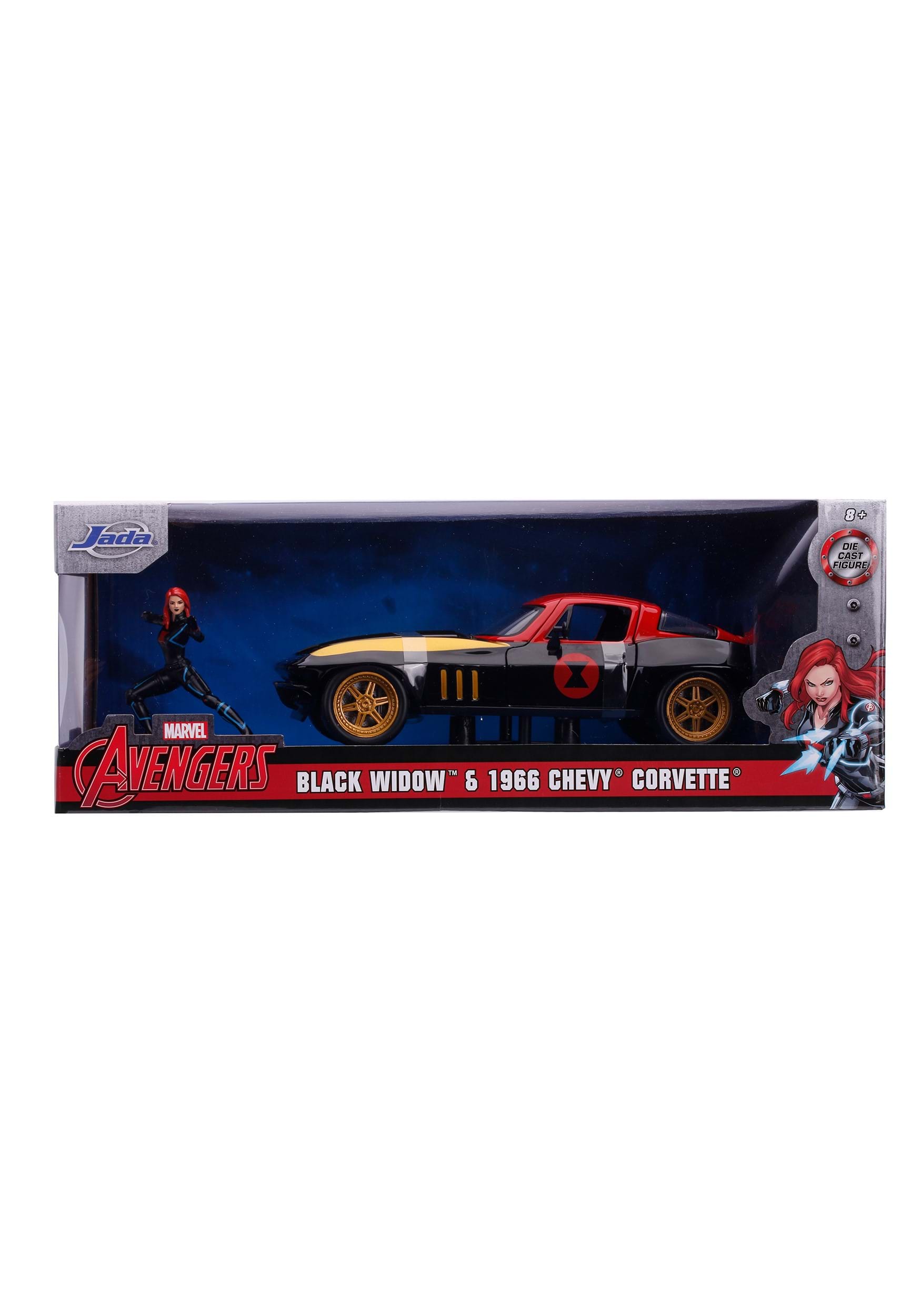 Black Widow Figura De Accion Marvel Carro
