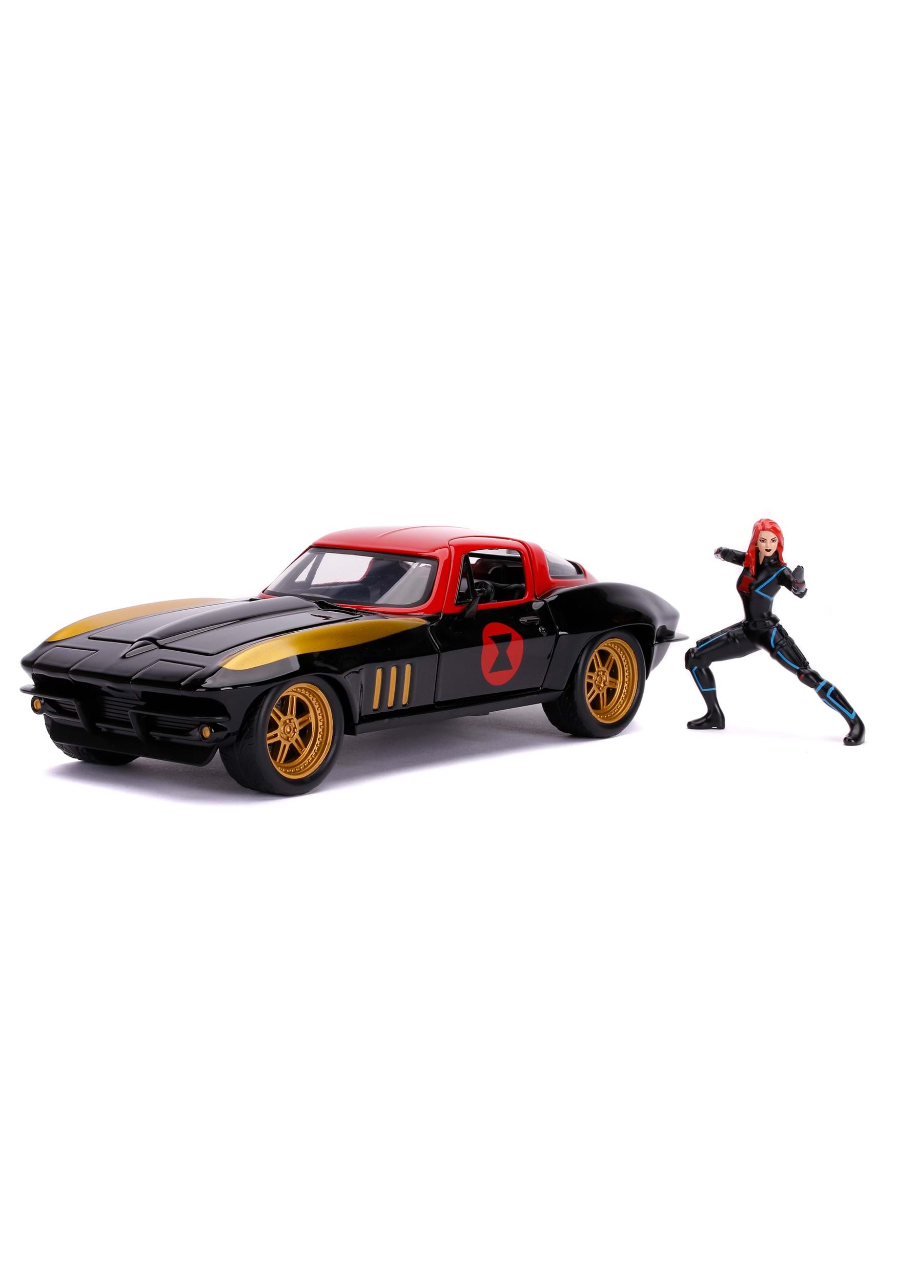 Black Widow Figura De Accion Marvel Carro