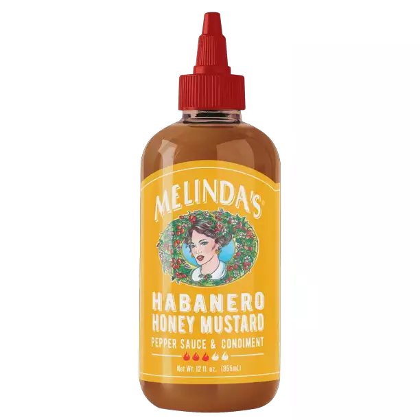 Melinda's Habanero Honey Mustard, Pepper Sauce and Condiment