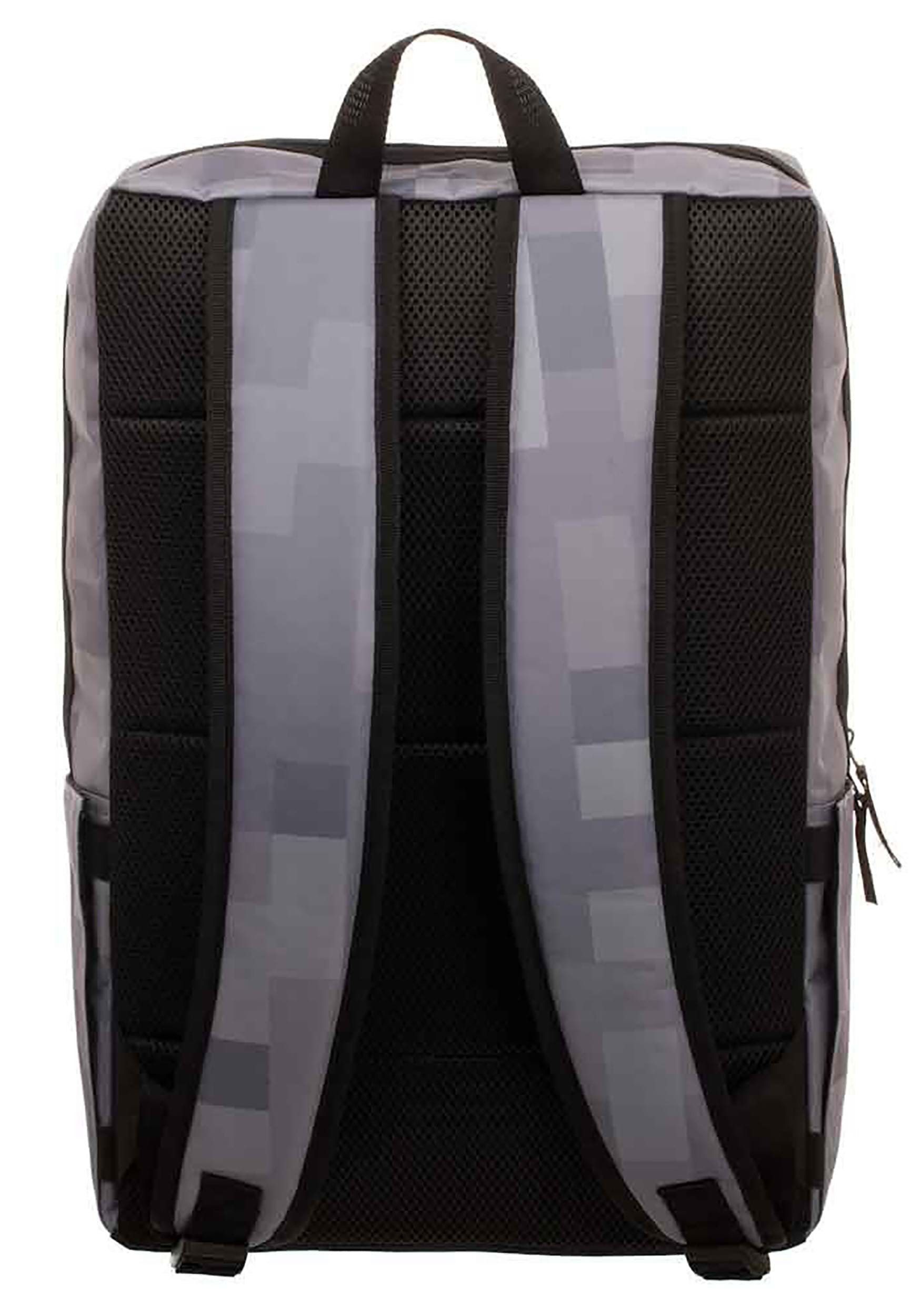 Minecraft Mochila Gris