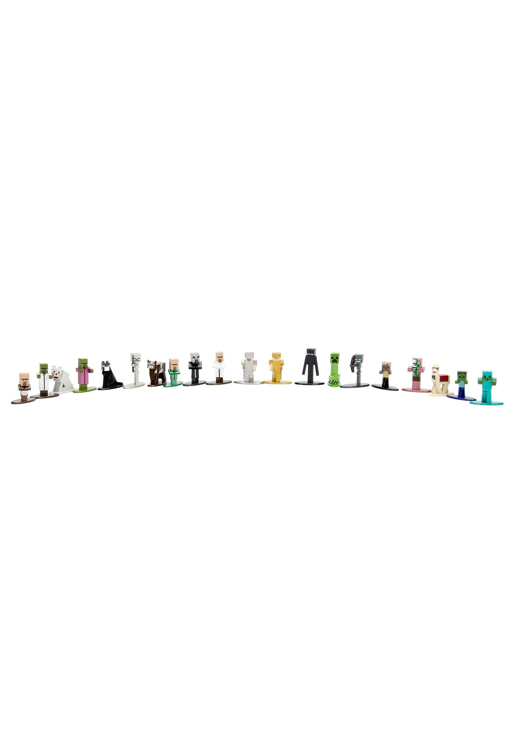 Minecraft Set De Figuras Nano Figs