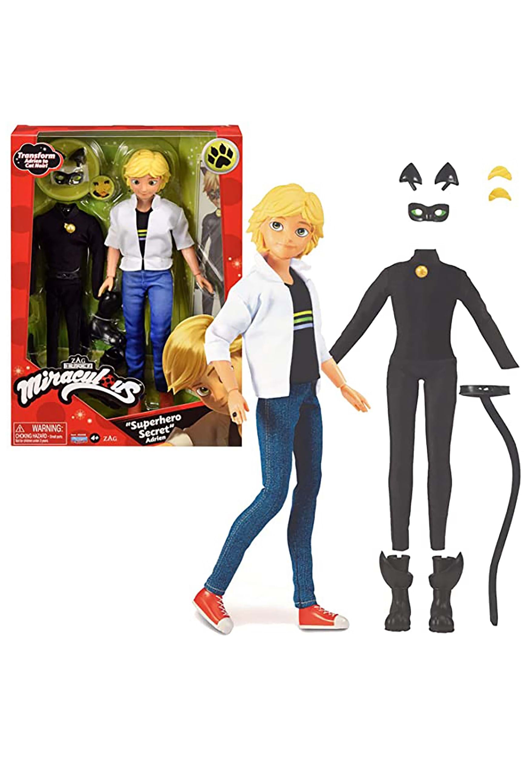 Miraculous Ladybug Cat Noir Adrien Figura Accion