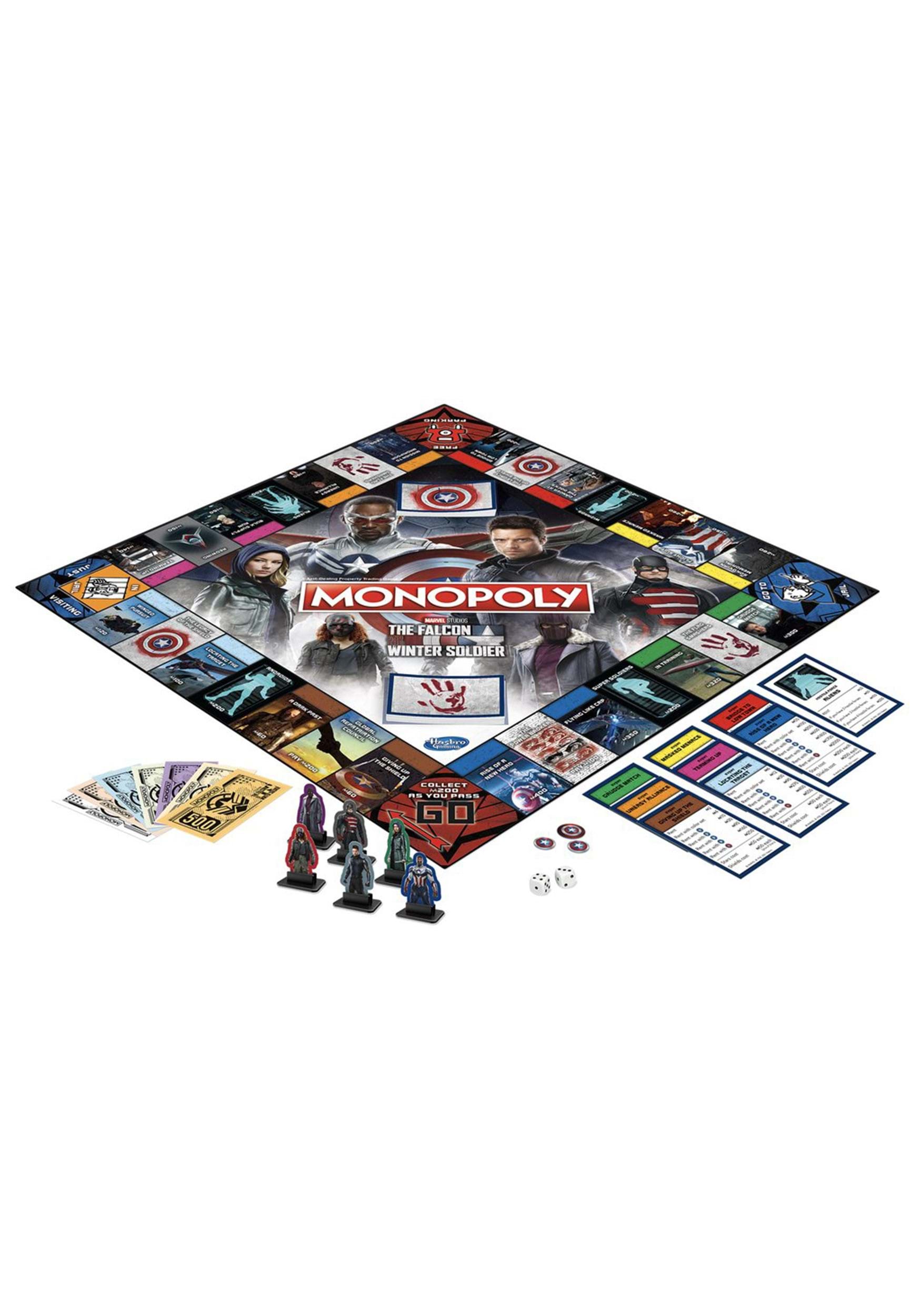 Monopolio Winter Soldier Marvel Soldado Del Invierno
