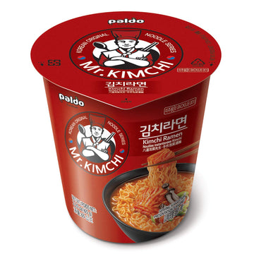 Paldo Mr. Kimchi Ramen Instant Cup Noodles with Kimchi Based Spicy Broth (6)
