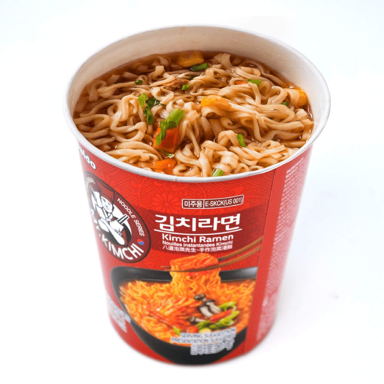 Paldo Mr. Kimchi Ramen Instant Cup Noodles with Kimchi Based Spicy Broth (6)