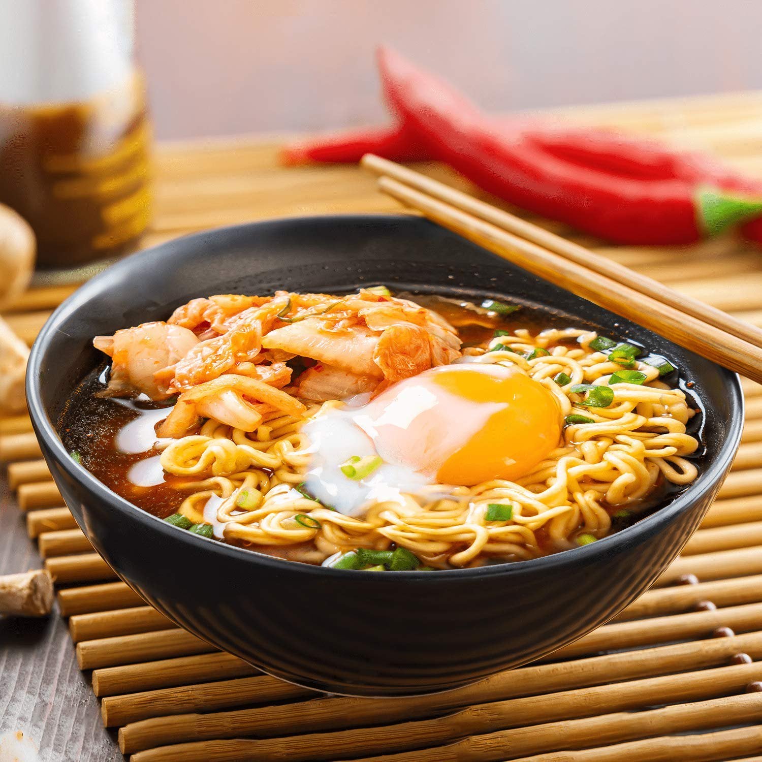 Paldo Mr. Kimchi Ramen Instant Cup Noodles with Kimchi Based Spicy Broth (6)