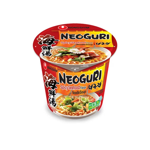 Nongshim Neoguri Spicy Seafood Ramyun Ramen Noodle Soup Cup (6)