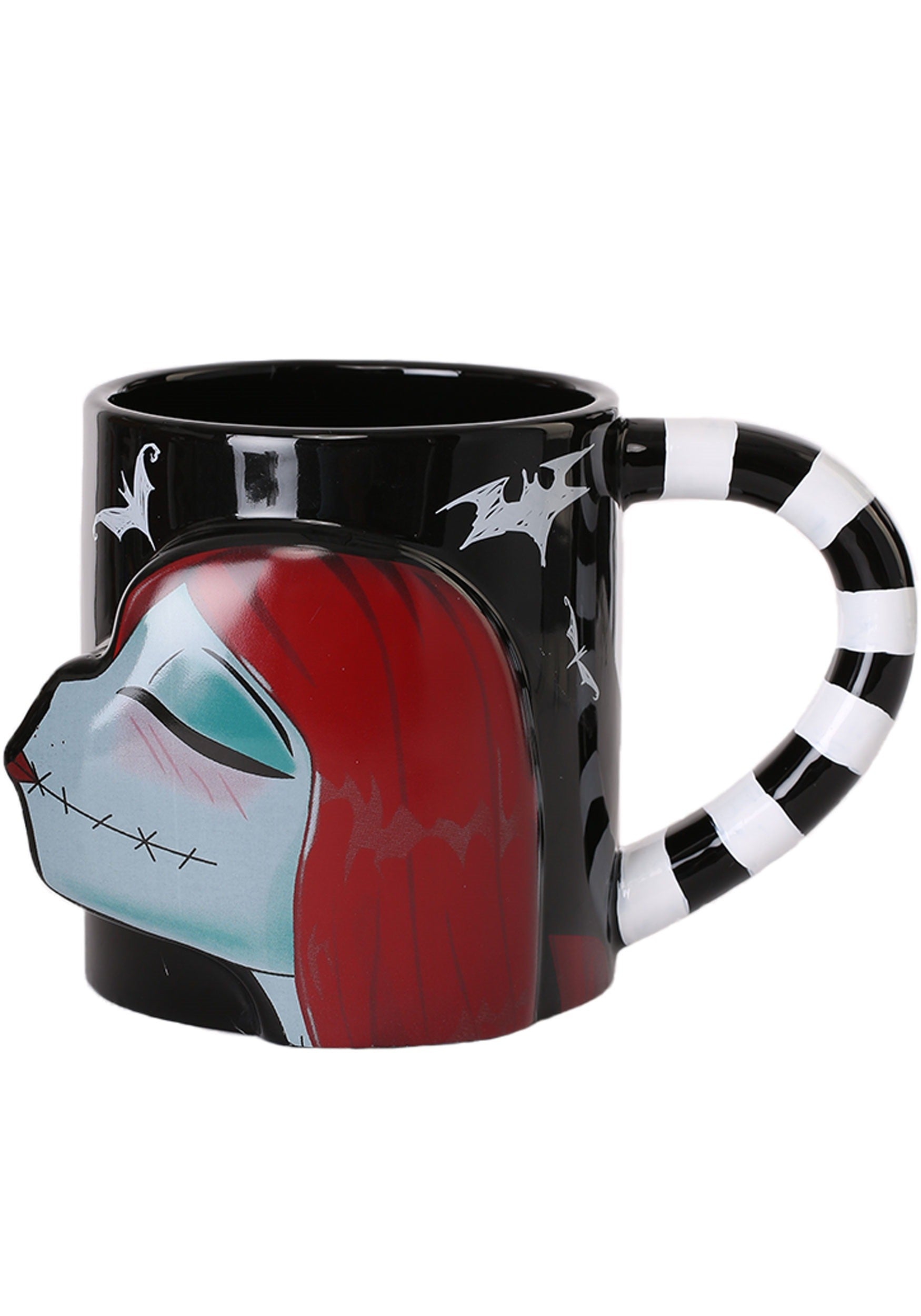 Extraño Mundo De Jack Set De Tazas Jack Y Sally Beso