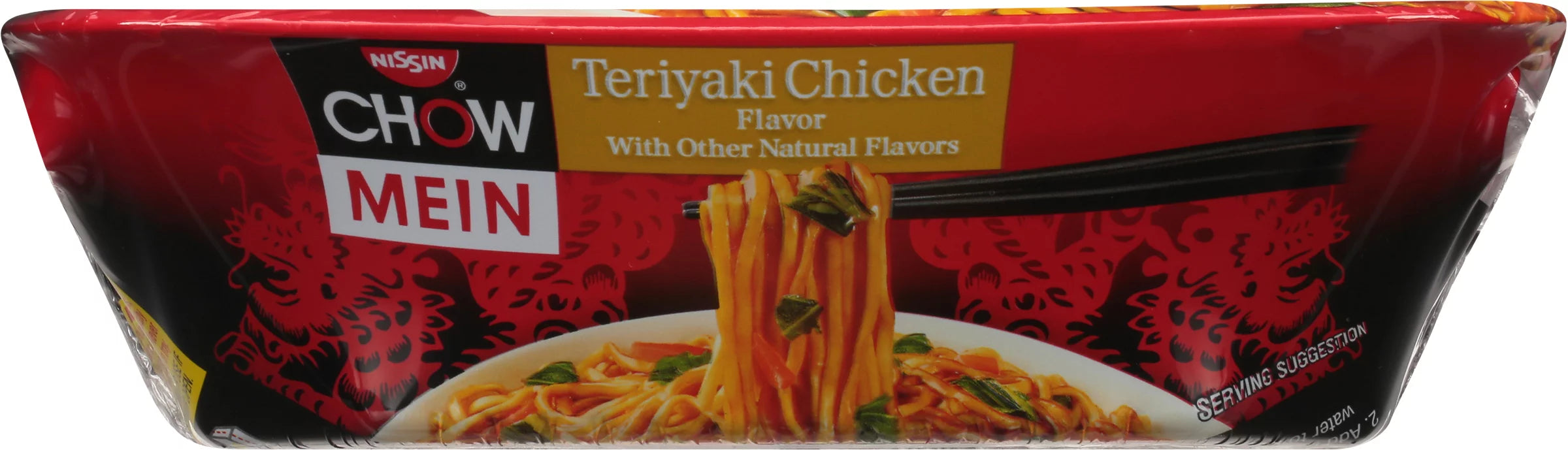 Nissin Teriyaki Chicken Flavor Chow Mein Noodles