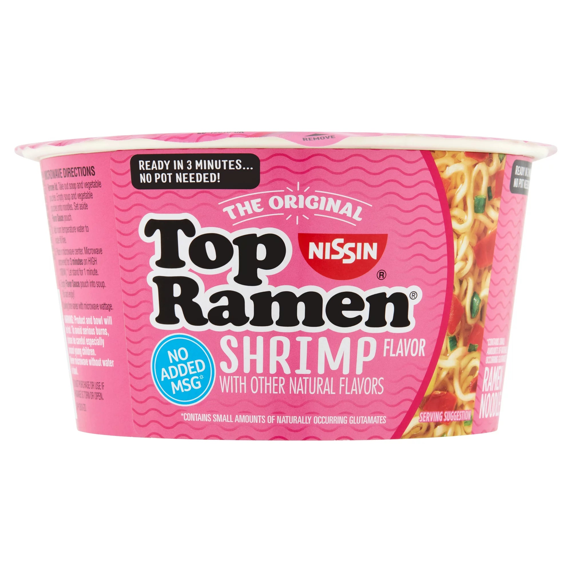 Nissin The Original Top Ramen Shrimp Flavor Ramen Noodle Soup