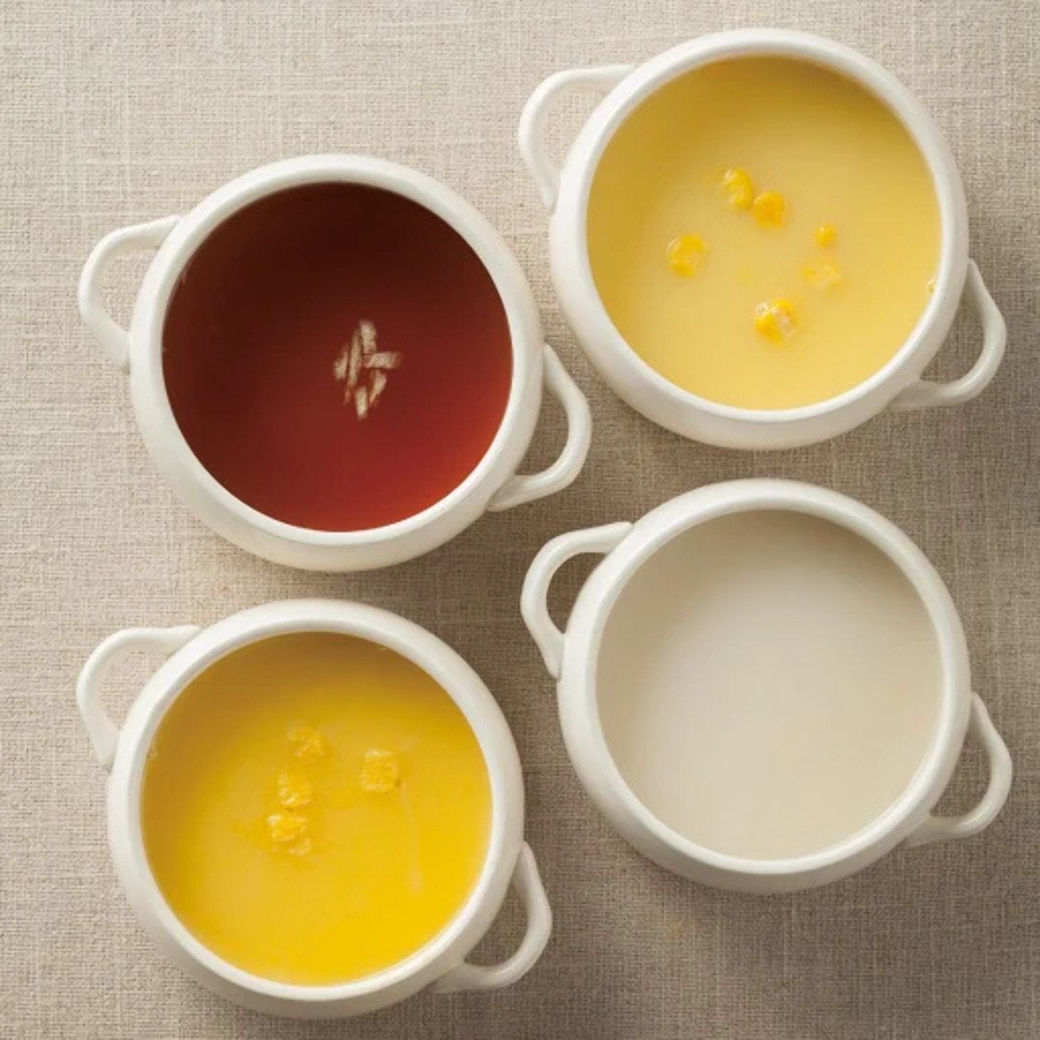 OCEAN TERRE Hokkaido Vegetable CUP Soup 4Set Pumpkin Onion Potato Flavor Japan